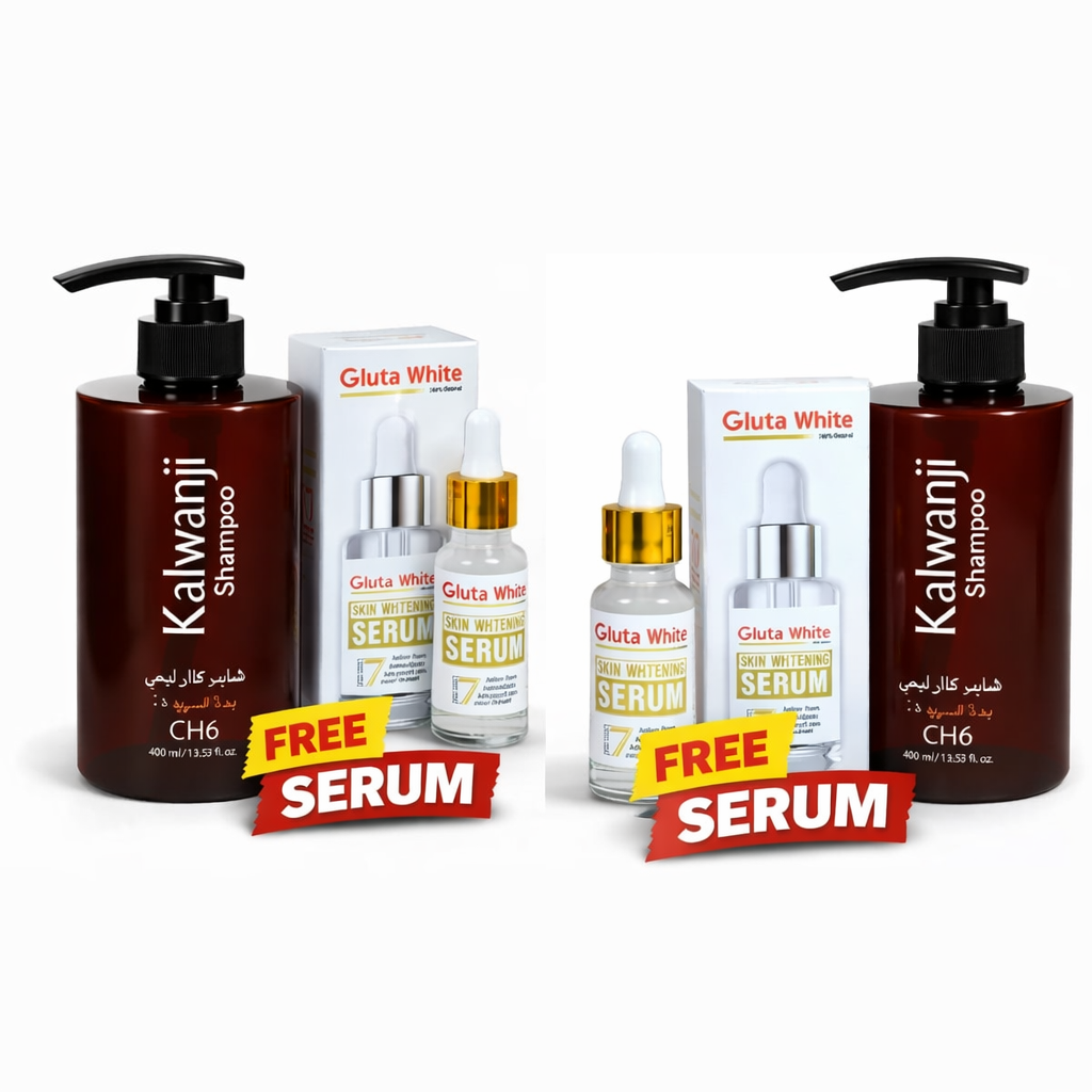Kalwanji CH6 Shampoo(Glute White serum Free)